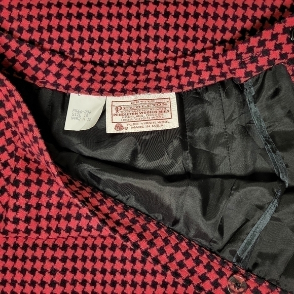 𝅺pendleton Wool Blend Pink Skirt with pockets. Size 10 - Picture 8 of 10